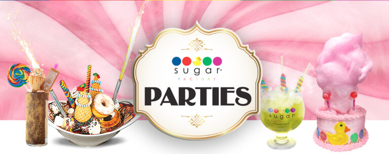 Sugar Factory Parties promo